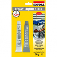 Soudal Epoxy Liquid Steel 2x15gr 2K Rapid